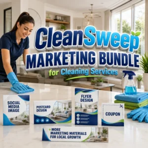 CleanSweep Marketing Bundle for Cleaning Services